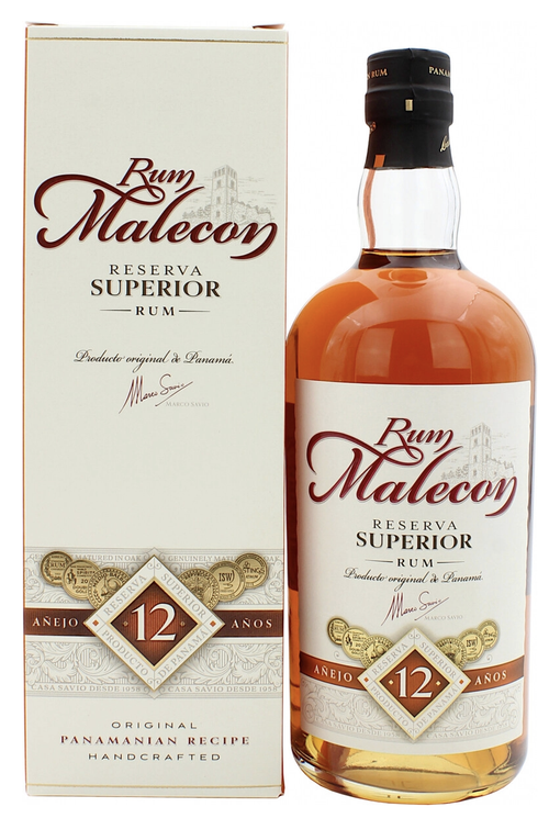 Ром Malecon Reserva Superior Anejo 12 Anos, 0.7 л