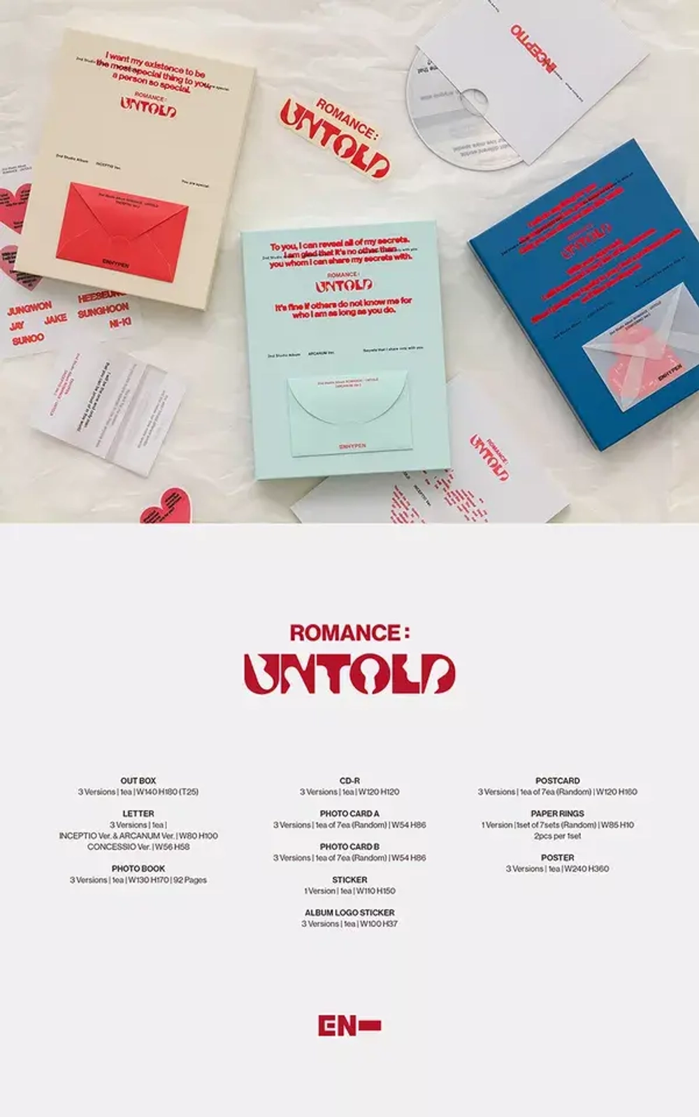 ENHYPEN - ROMANCE:UNTOLD