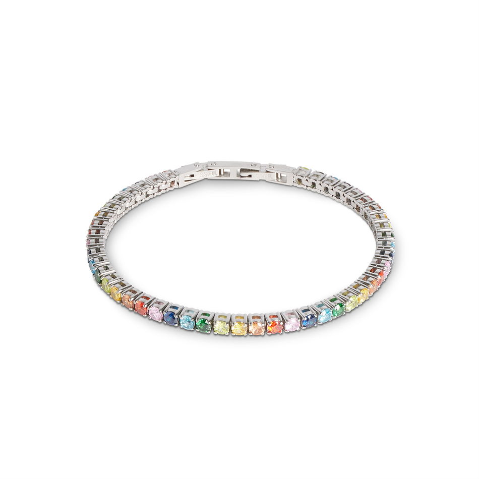 Браслет Coeur de Lion Multicolour Silver 0600/30-1517