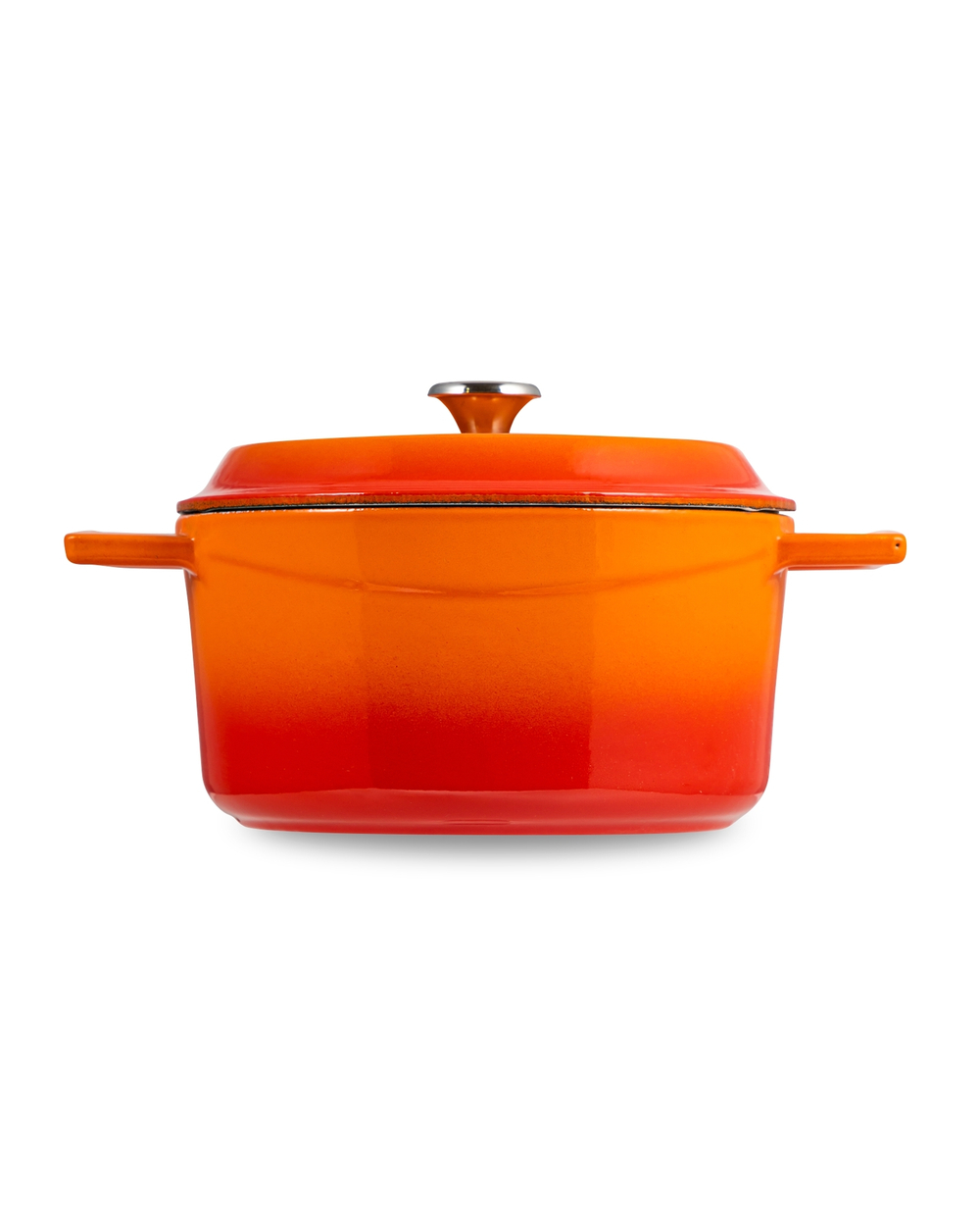 Кастрюля с крышкой 2.8л LAVA оранжевая