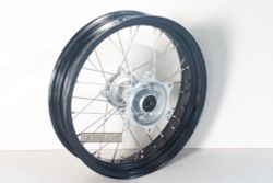 42650-KZZ-A21.  WHEEL SUB ASSY,RR. BLACK COLOR. CRF250M. motard.