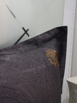 Постельное белье Roberto Cavalli Dark Grey евро