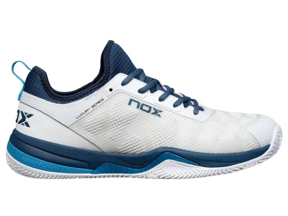 Женские кросовки для Padel NOX Nerbo - white/dusk blue