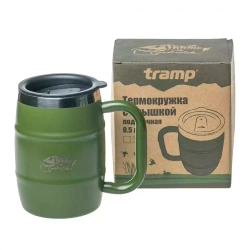 Кружка Tramp TRC-100 изотермическая бочёнок 500 мл, Olive