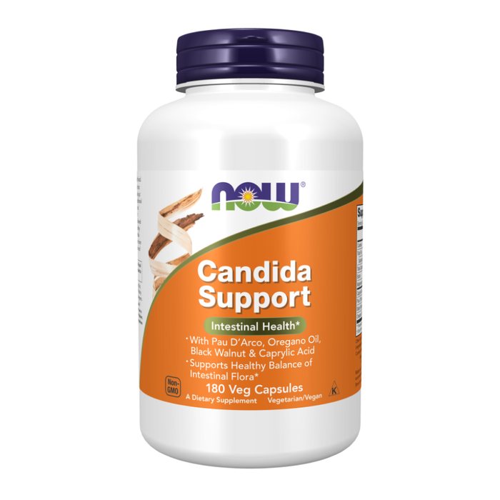 Кандида Саппорт, Candida Support, Now Foods, 180 капсул