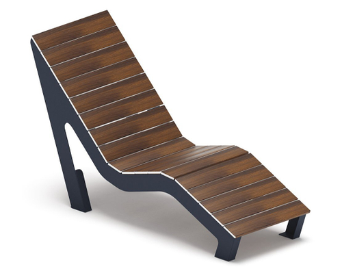Шезлонг парковый (темный дуб) МФ 42.03.01