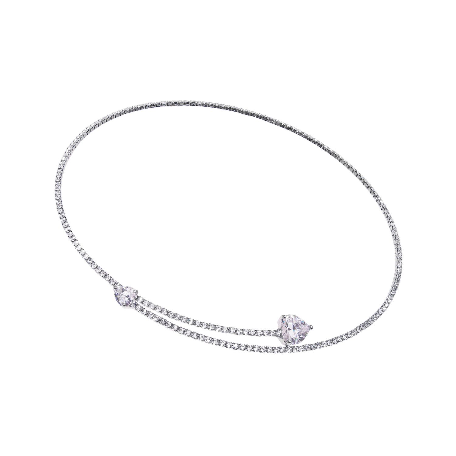 Колье Sparkling Heart Necklace