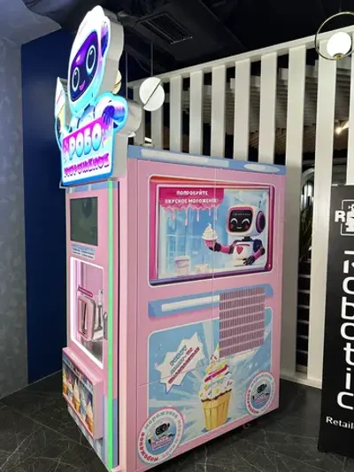 Готовый бизнес-комплект вендинговый автомат «Робо мороженое»