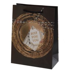 GAEM Пакет подарочный S (бумага 210г/м2, блок микс 12шт), L17,5 W9 H24 см, 4в.