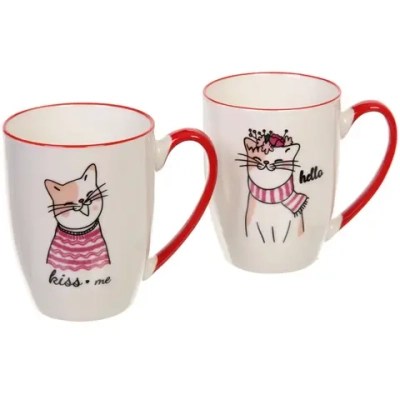 Кружка керамическая 330мл «Котики»