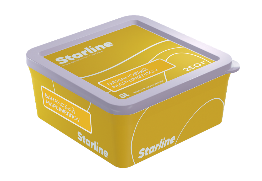 Starline Банановый маршмеллоу (Banana marshmallow) 250 gr