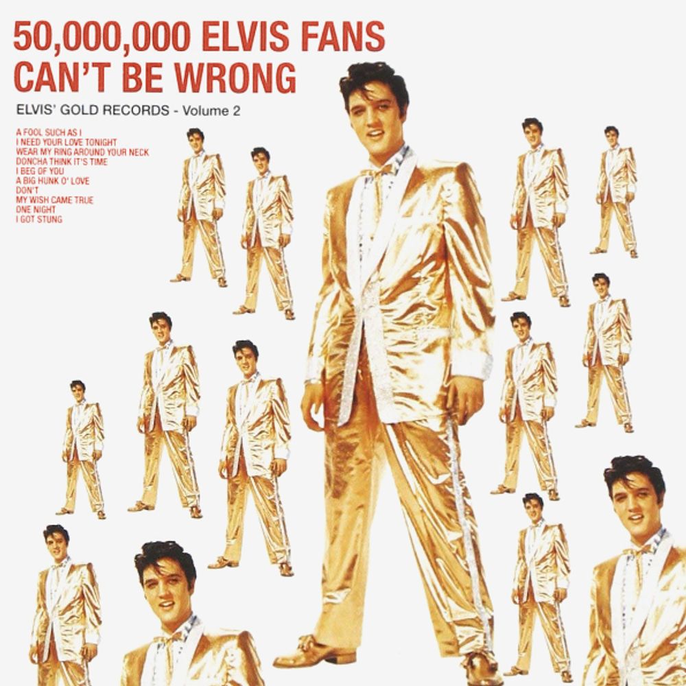 Elvis Presley / 50,000,000 Elvis Fans Can&#39;t Be Wrong (Elvis&#39; Gold Records - Volume 2)(CD)