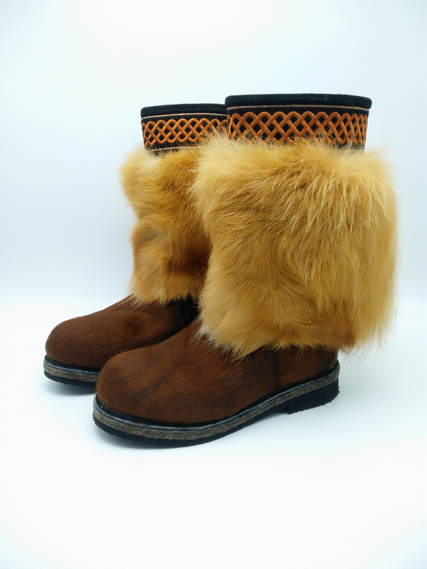 41 Унты мужские из козы и пони