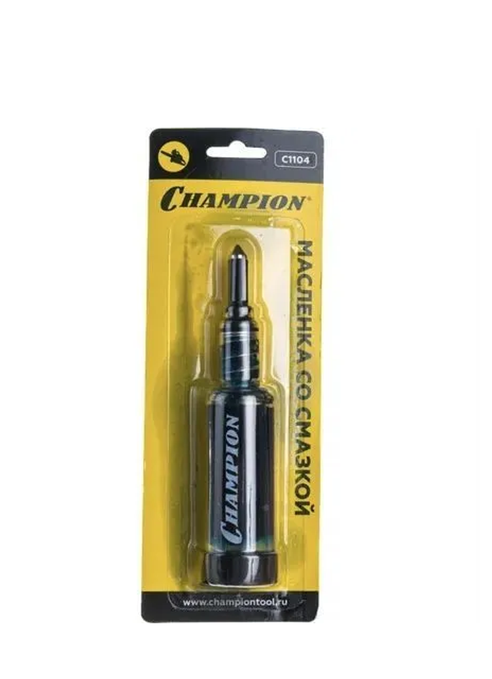Масленка для смазки пластиковая Champion со смазкой