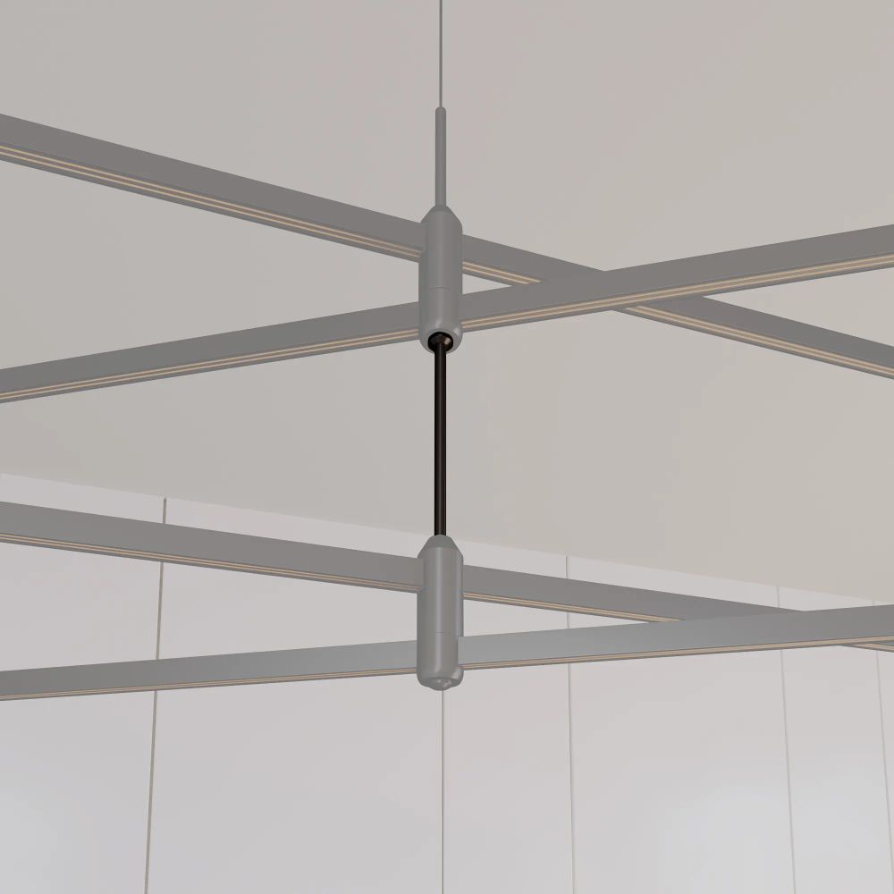 Коннектор жесткий ART-APRIORI-CON-ROD-E-L186 (BK, вертикальный) (Arlight, IP20 Металл, 3 года) 044800