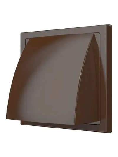 Выход стенной пластиковый ERA D100 мм 150x150 мм коричневый