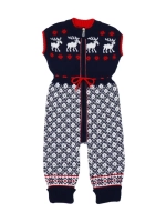 Комбинезон для малыша/Костюм вязаный