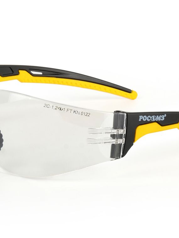 Очки защитные О15 HAMMER ACTIVE Strong Glass (2C-1,2 PC) с мягким носоупором