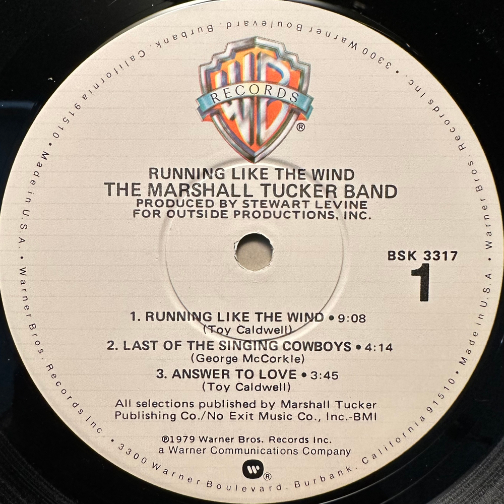 The Marshall Tucker Band - Running Like The Wind (США 1979г.)