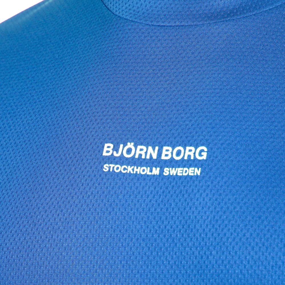 Мужское теннисное поло Björn Borg Loose T-Shirt Men - Blue