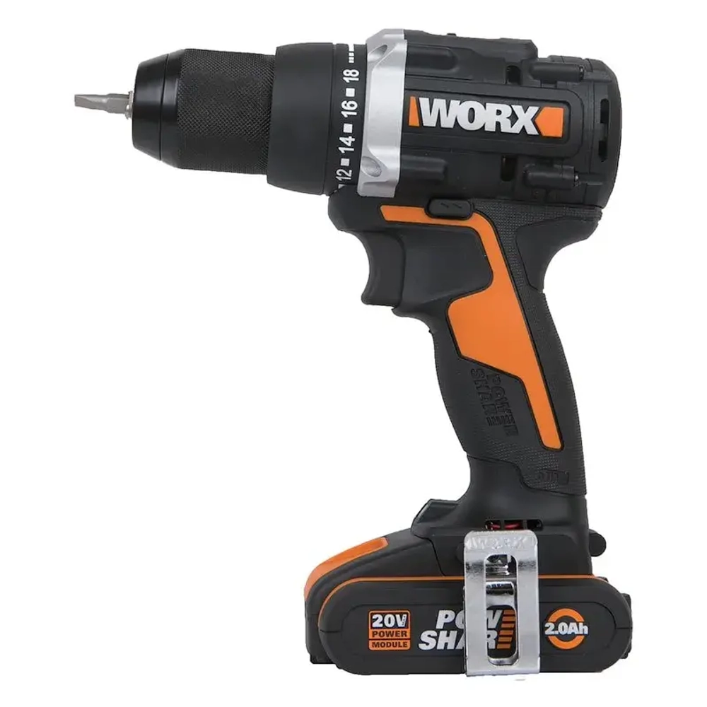 WORX WX102 дрель-шуруповерт аккумуляторная (2 x 2 Ач, ЗУ)