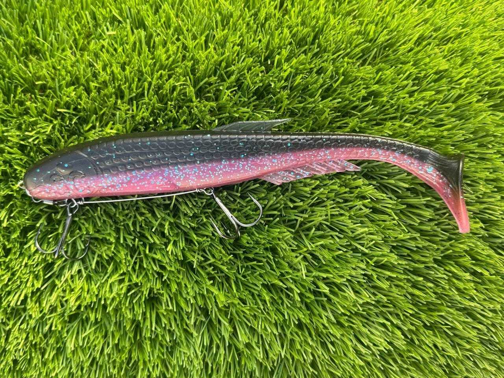 Силикон SnastiGood Kasper XXL 24 см со стингером (1 шт.)