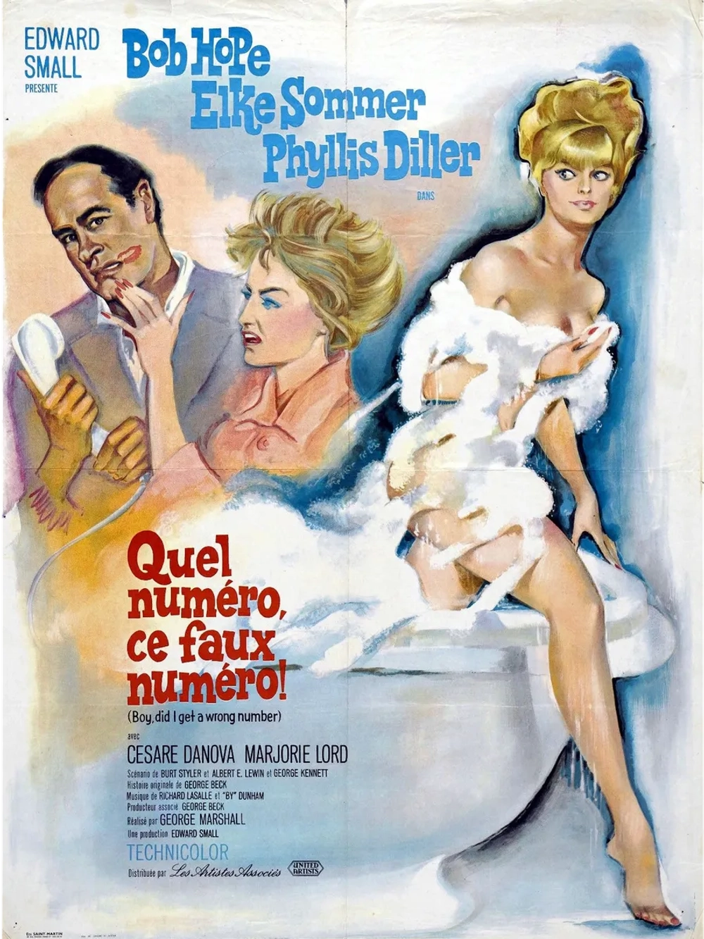 Боже, я ошиблась номером (1966) (DVD-R), Русский язык.