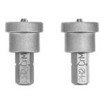 Бита PH2 x 25 мм с ограничителем для ГКЛ, 2 шт, CrMo Сибртех, 11460