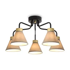 Люстра FR5587CL-05BBZ Натта / Natta E14x5 Freya fr5587cl-05bbz