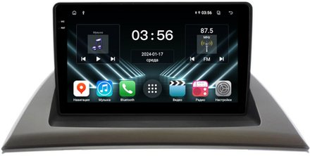 Магнитола BMW X3 E83 2003-2010 - FarCar DX3034M монитор 9.5" IPS на Android 13, 4+64Гб, CarPlay