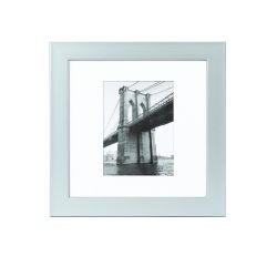 Фоторамка Image Art 612/20х20 пластиковая со стеклом цвет матовое серебро | Image Art