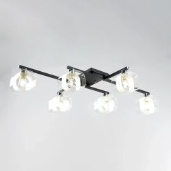 Citilux Вирта CL139165 Люстра потолочная Чёрная Матовая