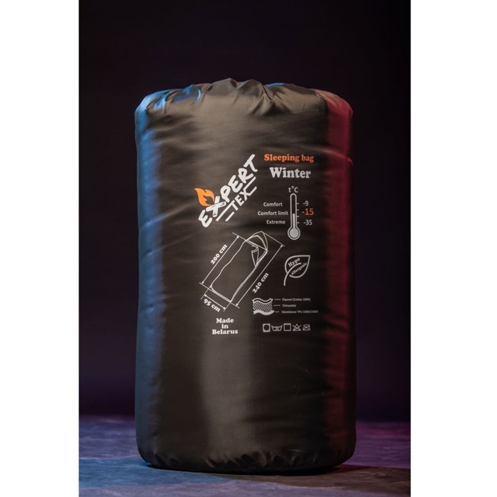 Спальный мешок-одеяло Winter, Expert-Tex