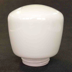 Стекло резьбовое молочное для судового светильника СС-837