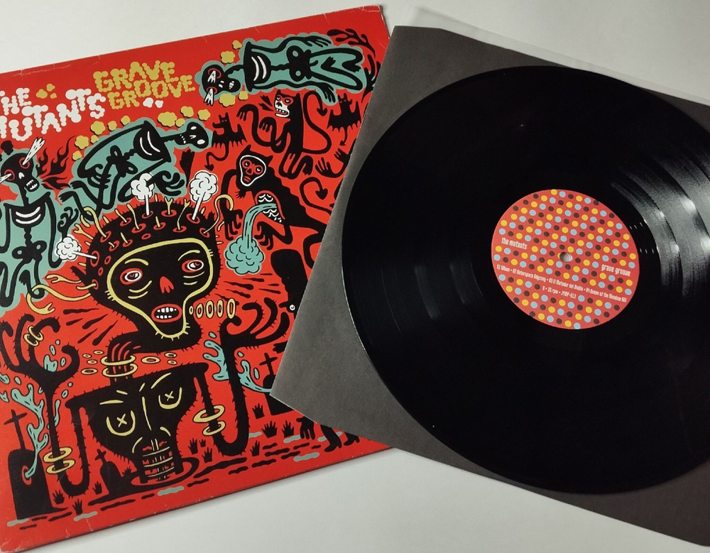 Винтажная виниловая пластинка LP The Mutants Grave Groove (Finland 2008)