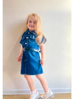 Платье джинсовое