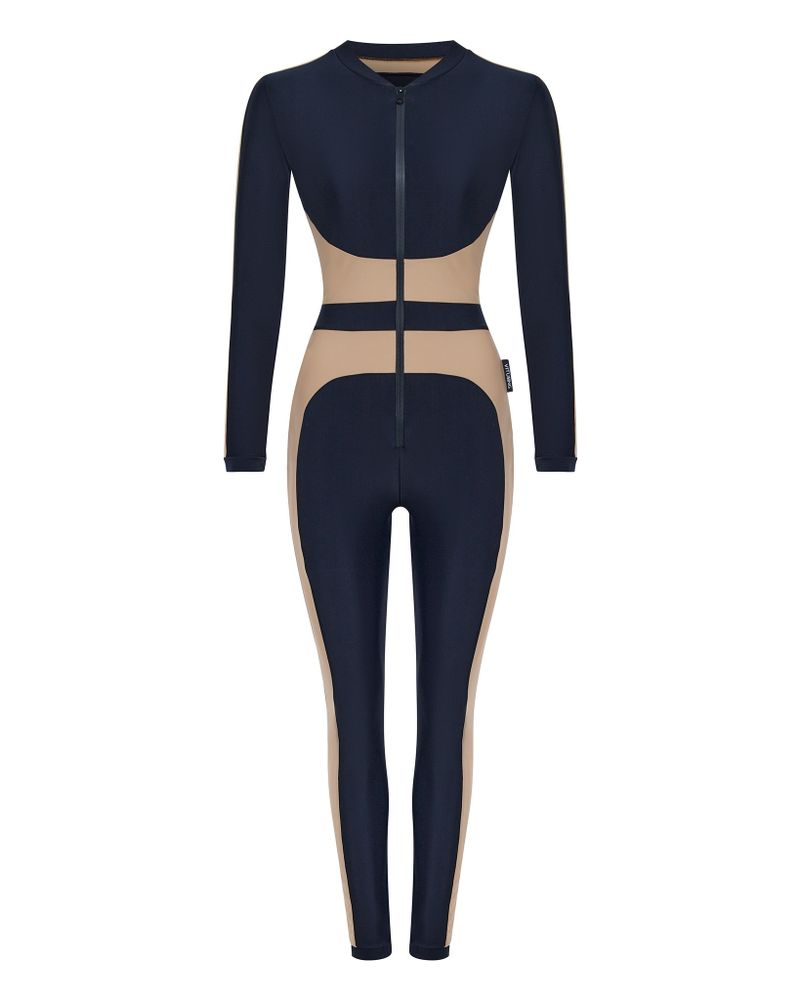 Купальник LYCRA с короткими рукавами для сёрфинга, водных видов спорта и активного отдыха на воде, пошив