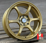 Комплект дисков Advan 15x6.5 et38 4x100/4x114.3