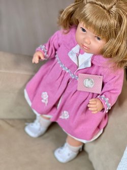 Кукла Berbesa мягконабивная 42см SANDRA в пакете (4418K)