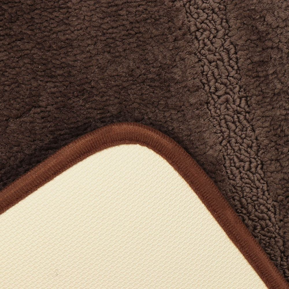Коврик для ванной, 0.5х0.8 м, ПЭ, шокол, Альпака, Y6-1930-1