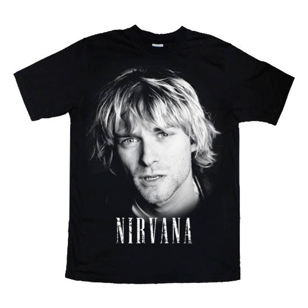 Футболка Nirvana Kurt Cobain фото крупно