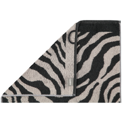 Полотенце махровое 80х150 Cawo Zebra 562 антрацит Германия фрагмент