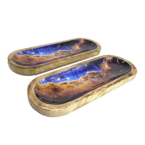 Подставка под благовония люкс горы и небо дерево