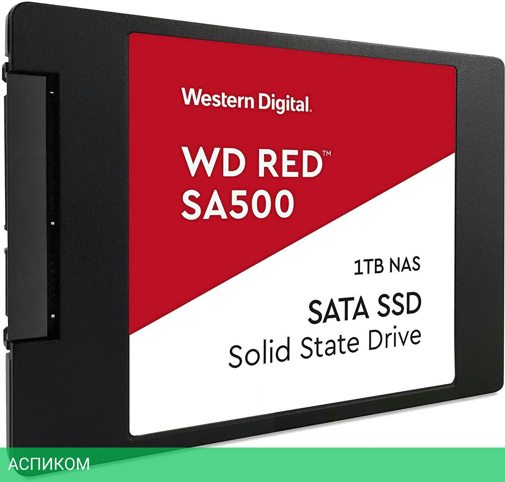 SSD диск WD 1TB Red WDS100T1R0A