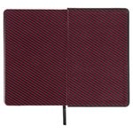 Ежедневник датированный 2022 А5 138x213 мм BRAUBERG "Chameleon", под кожу, черный/красный, 112822