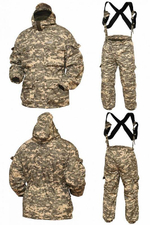 Костюм Дельта+флис Rip-Stop At-Digital Снежный Барс