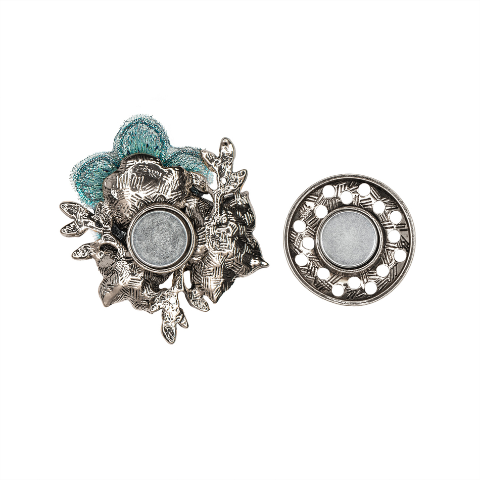 Брошь Shadore Букет XZ1442.21 BL/S