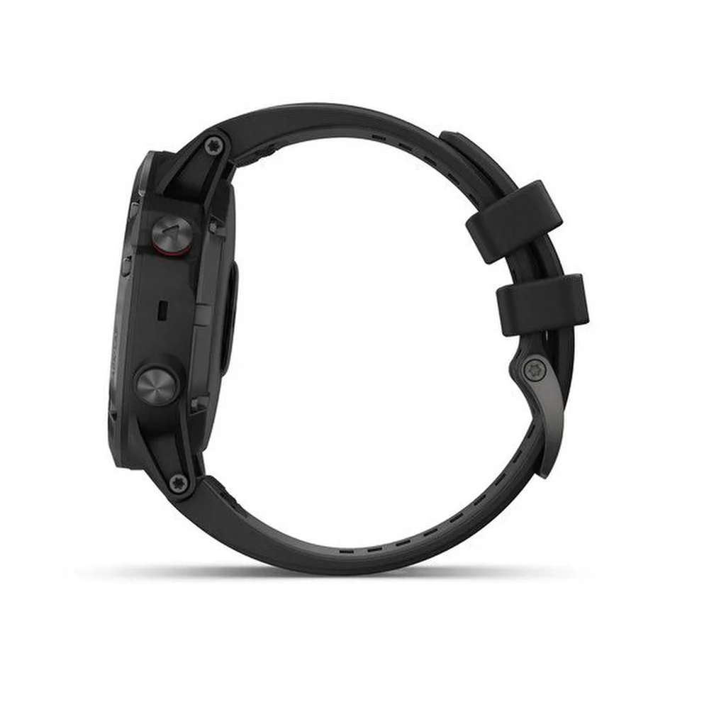 Смарт-часы Garmin Fenix 5X Plus Sapphire, черный, 010-01989-11