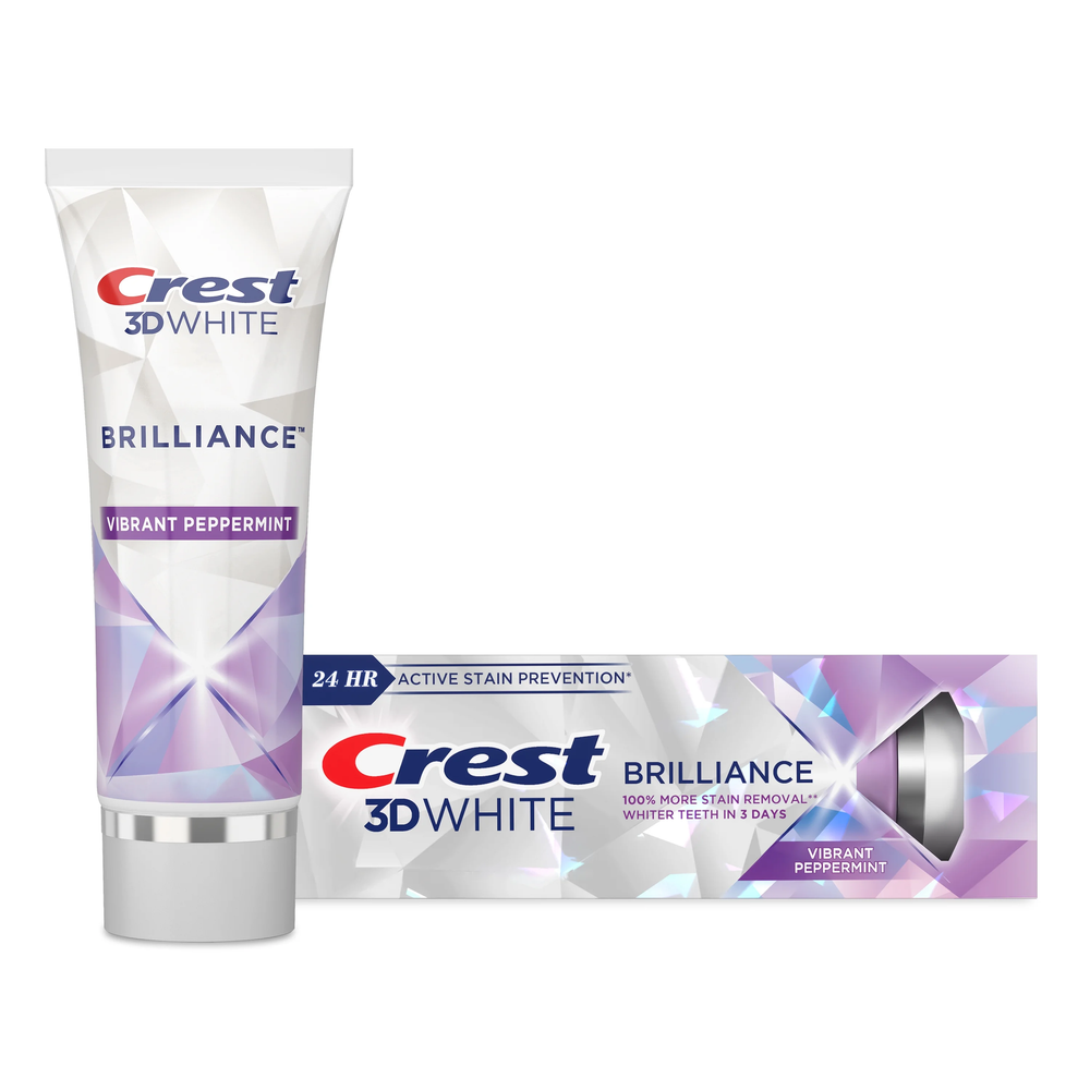 Crest 3D White Brilliance Vibrant Peppermint – Отбеливающая зубная паста