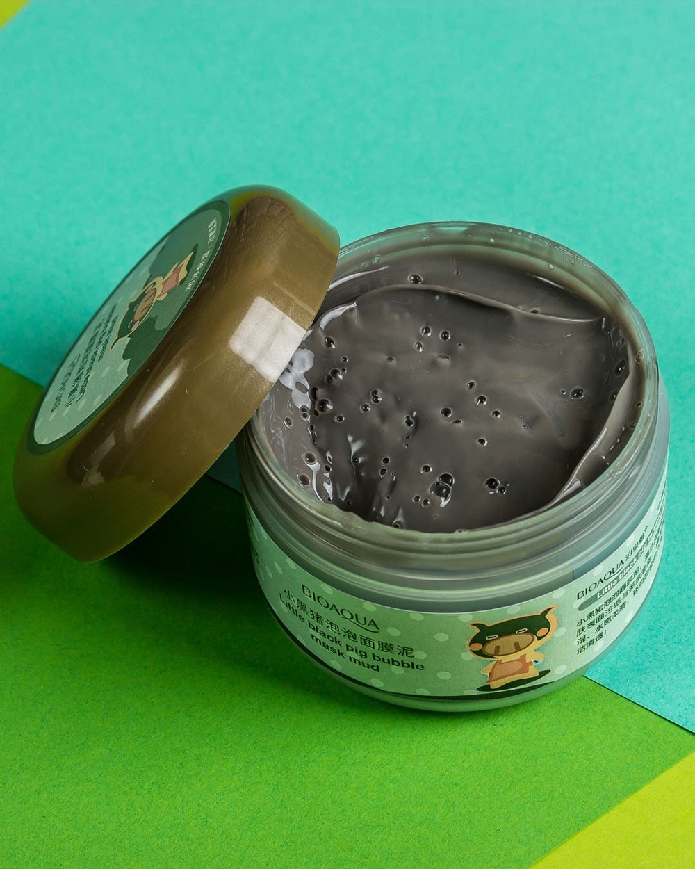 Грязевая пузырьковая маска для лица, 100г